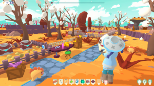 Screenshot - automated production in cozy base builder